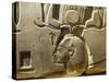 Egypt, Luxor, Ancient Thebes, Assasif Valley, Fragment of Relief Depicting Ramses Ii and Cartouches-null-Stretched Canvas