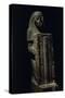 Egypt, Luxor, Ancient Thebes, Grey Granite Statue of High Priest Ptahmose-null-Stretched Canvas