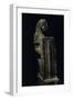 Egypt, Luxor, Ancient Thebes, Grey Granite Statue of High Priest Ptahmose-null-Framed Giclee Print