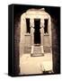 Egypt, Luxor, Dendara, Temple of Hathor-Michele Falzone-Framed Stretched Canvas