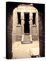 Egypt, Luxor, Dendara, Temple of Hathor-Michele Falzone-Stretched Canvas