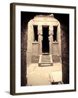 Egypt, Luxor, Dendara, Temple of Hathor-Michele Falzone-Framed Photographic Print