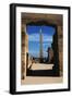 Egypt, Luxor, Great Hypostyle Hall of Karnak and Obelisk of Tutmose-Claudia Adams-Framed Photographic Print