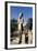 Egypt, Luxor, Karnak, Great Temple of Amon, Courtyard and Colossus of Ramses II-null-Framed Giclee Print