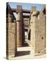 Egypt, Luxor, Karnak, Great Temple of Amon, Hypostyle Hall-null-Stretched Canvas