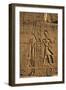 Egypt, Luxor, Stone Reliefs in Amun Temple Enclosure at Temples-Claudia Adams-Framed Photographic Print