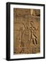 Egypt, Luxor, Stone Reliefs in Amun Temple Enclosure at Temples-Claudia Adams-Framed Photographic Print