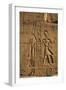 Egypt, Luxor, Stone Reliefs in Amun Temple Enclosure at Temples-Claudia Adams-Framed Photographic Print