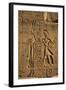 Egypt, Luxor, Stone Reliefs in Amun Temple Enclosure at Temples-Claudia Adams-Framed Photographic Print