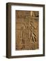 Egypt, Luxor, Stone Reliefs in Amun Temple Enclosure at Temples-Claudia Adams-Framed Photographic Print