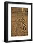 Egypt, Luxor, Stone Reliefs in Amun Temple Enclosure at Temples-Claudia Adams-Framed Photographic Print