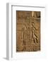 Egypt, Luxor, Stone Reliefs in Amun Temple Enclosure at Temples-Claudia Adams-Framed Photographic Print