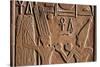 Egypt, Luxor, the God Min in the White Chapel at Karnak Temple-Claudia Adams-Stretched Canvas