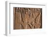 Egypt, Luxor, the God Min in the White Chapel at Karnak Temple-Claudia Adams-Framed Photographic Print