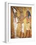 Egypt, Luxor, Thebes, Valley of the Kings, Tutankhamen's Tomb, Detail of the Frescos-null-Framed Giclee Print