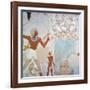 Egypt, Luxor, Tomb of Royal Cupbearer Suemnut, Mural Paintings, Votive Offerings-null-Framed Giclee Print