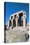 Egypt, Luxor, Valley of the Kings, Funerary Temple of Ramses II, Ramesseum, Osiris Pillars-null-Stretched Canvas