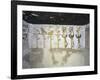 Egypt, Luxor, Valley of the Kings, Tomb of Ramses III, Mural Painting of Heads of Divinities-null-Framed Giclee Print