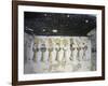 Egypt, Luxor, Valley of the Kings, Tomb of Ramses III, Mural Painting of Heads of Divinities-null-Framed Giclee Print