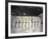 Egypt, Luxor, Valley of the Kings, Tomb of Ramses III, Mural Painting of Heads of Divinities-null-Framed Giclee Print