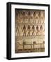 Egypt, Luxor, Valley of the Kings, Tomb of Seti I, Relief of Painted Scenes from Book of Gates-null-Framed Giclee Print