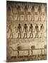 Egypt, Luxor, Valley of the Kings, Tomb of Seti I, Relief of Painted Scenes from Book of Gates-null-Mounted Giclee Print