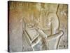 Egypt, Luxor, Valley of the Kings, Tomb of Seti II, Entrance Relief of Ra from Nineteenth Dynasty-null-Stretched Canvas