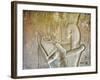 Egypt, Luxor, Valley of the Kings, Tomb of Seti II, Entrance Relief of Ra from Nineteenth Dynasty-null-Framed Giclee Print