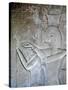 Egypt, Luxor, Valley of the Kings, Tomb of Seti II, Entrance Relief of Ra from Nineteenth Dynasty-null-Stretched Canvas