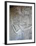 Egypt, Luxor, Valley of the Kings, Tomb of Seti II, Entrance Relief of Ra from Nineteenth Dynasty-null-Framed Giclee Print