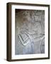 Egypt, Luxor, Valley of the Kings, Tomb of Seti II, Entrance Relief of Ra from Nineteenth Dynasty-null-Framed Giclee Print