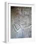 Egypt, Luxor, Valley of the Kings, Tomb of Seti II, Entrance Relief of Ra from Nineteenth Dynasty-null-Framed Giclee Print