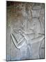 Egypt, Luxor, Valley of the Kings, Tomb of Seti II, Entrance Relief of Ra from Nineteenth Dynasty-null-Mounted Giclee Print