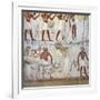 Egypt, Mural Paintings Showing Votive Offerings in Tomb of Scribe and Granary Accountant-null-Framed Giclee Print