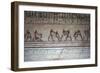 Egypt, Necropolis of Beni Hasan, Tomb of Amenemhat, Mural Painting Depicting Wrestling Scenes-null-Framed Giclee Print