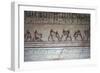 Egypt, Necropolis of Beni Hasan, Tomb of Amenemhat, Mural Painting Depicting Wrestling Scenes-null-Framed Giclee Print