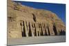 Egypt, Nubia, Abu Simbel, Facade of Temple of Hator-null-Mounted Giclee Print