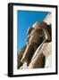 Egypt, Nubia, Abu Simbel, Great Temple of Ramses II, Colossal Statue of Ramses II-null-Framed Giclee Print