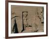 Egypt, Nubia, Abu Simbel, Great Temple of Ramses II, Facade, Niche with Statue of Sun God Ra-null-Framed Giclee Print