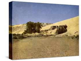 Egypt - Nubian settlement-English Photographer-Stretched Canvas