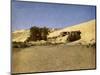 Egypt - Nubian settlement-English Photographer-Mounted Giclee Print