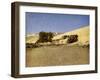 Egypt - Nubian settlement-English Photographer-Framed Giclee Print