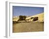 Egypt - Nubian settlement-English Photographer-Framed Giclee Print