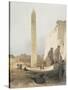 Egypt, Obelisk at Temple at Luxor by David Roberts-null-Stretched Canvas