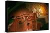 Egypt's Valley of the Kings, Deir El Medina, Eye of Horus, Osiris, Tomb of Pashedu, U…, 1995 (Photo-Kenneth Garrett-Stretched Canvas