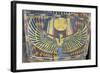 Egypt, Saqqara Necropolis, Detail of Cartonnage, Winged Maat-null-Framed Giclee Print