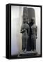 Egypt, Statuary Group-null-Framed Stretched Canvas