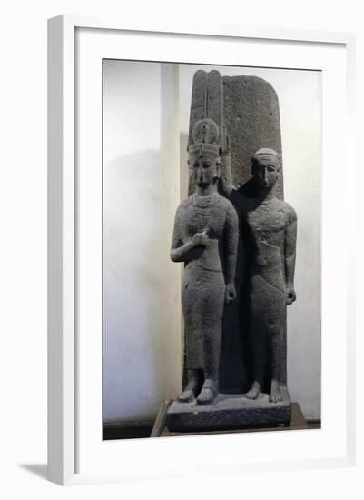 Egypt, Statuary Group-null-Framed Giclee Print