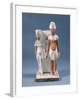 Egypt, Statue of the Chancellor Nakhti-null-Framed Giclee Print