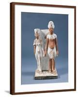 Egypt, Statue of the Chancellor Nakhti-null-Framed Giclee Print